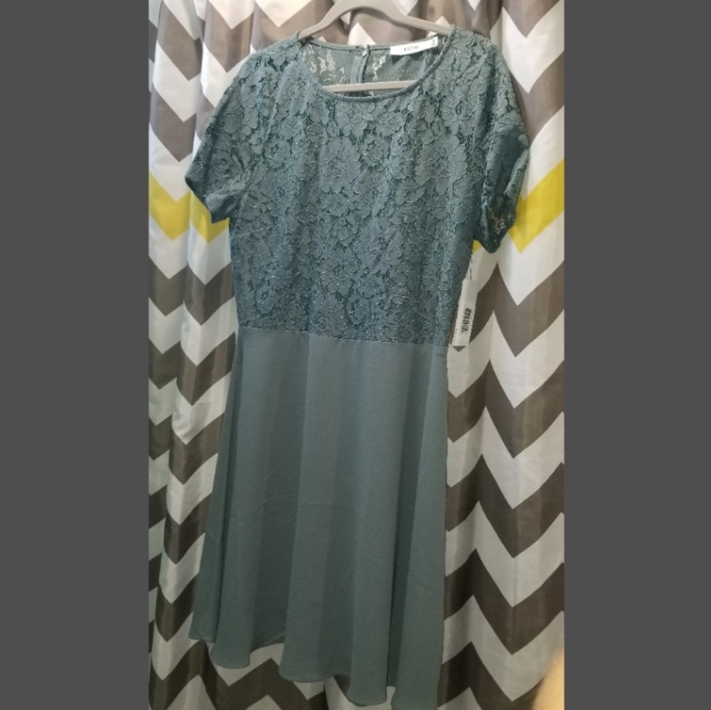 NWT XXL JustFab Lace Sheath Dress
